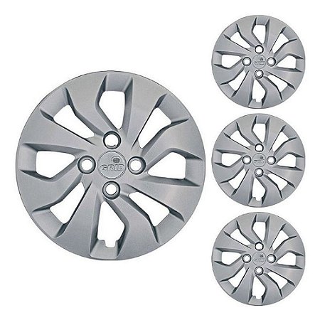 Jogo de Calota Onix/Prisma Aro 14 (2017 2018 2019 2020) - GRID 373CB