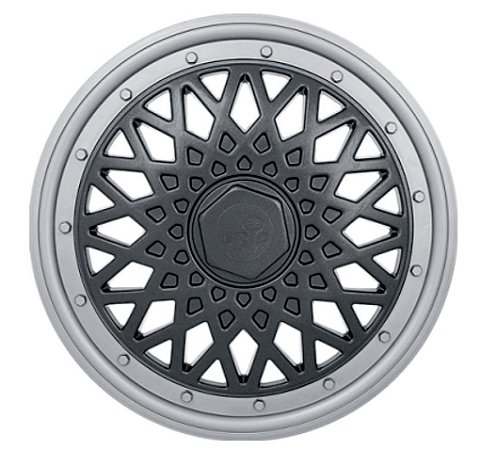 Jogo de Calota Universal GSS Aro 14 Grafite/Prata GRID 601AR