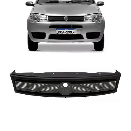 Grade Palio/Siena Preta Texturizada (2004 2005 2006 2007) - BLAWER