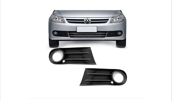 Grade Para-Choque Gol GV com Milha (2008 2009 2010 2011 2012) - BLAWER