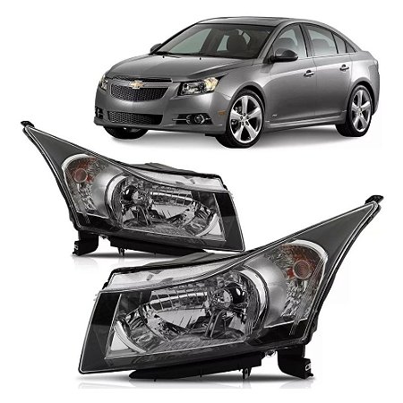 Farol Cruze Cromado (2011 2012 2013 2014 2015) - AUTOMOTIVE
