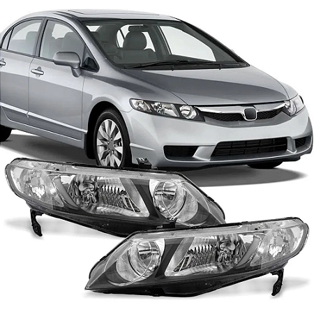 Farol New Civic (2007/2011) - AUTOMOTIVE