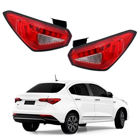 Lanterna Traseira Cronos Canto com Led 2017/2022 AUTOMOTIVE