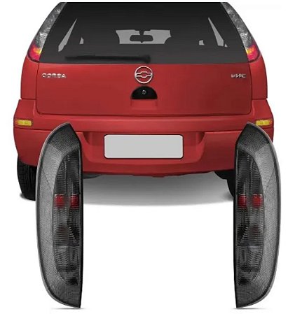 Lanterna Traseira Corsa Hatch Fumê (2008/2011) - AUTOMOTIVE