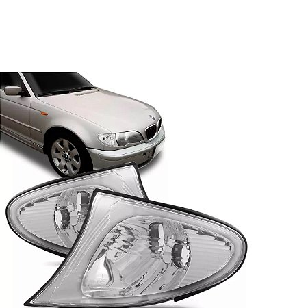 Lanterna Dianteira BMW Sedan Série 3 Cristal 2002/2005 DEPO