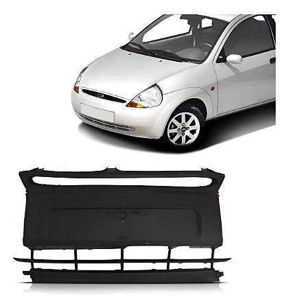 Pára-Choque Dianteiro KA Central Preto (1997 1998 1999 2000 2001 2002) - R2A