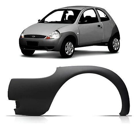 Pára-Choque Dianteiro KA Preto (1997 1998 1999 2000 2001 2002) - R2A