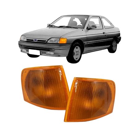 Lanterna Dianteira Escort Âmbar (1993/1996) - Original VALEO