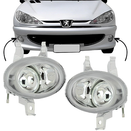 Farol Auxiliar Peugeot 206 (1999 2000 2001 2002 2003) - ORGUS