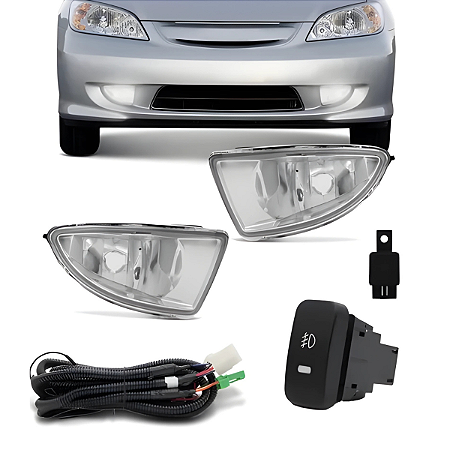 Kit Farol Auxiliar Civic (2004/2006) - ORGUS