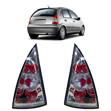 Lanterna Traseira C3 Tunning - MG