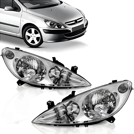 Farol Peugeot 307 Sem Auxiliar (2001/2005) - TYC