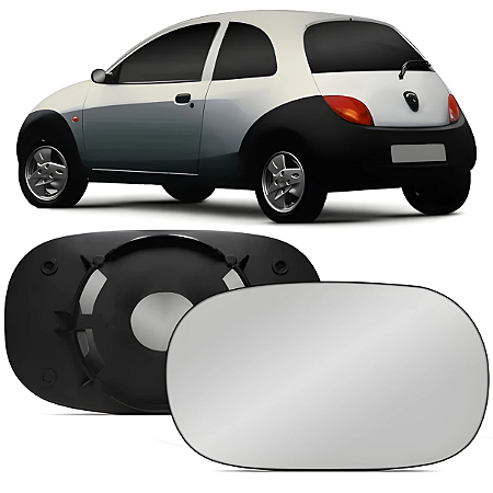 Lente Retrovisor Ka C/Base (2002/2008) - Original FICOSA