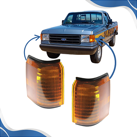 Lanterna Dianteira F1000 Sup Ambar (1997 1998 1999) - JCV