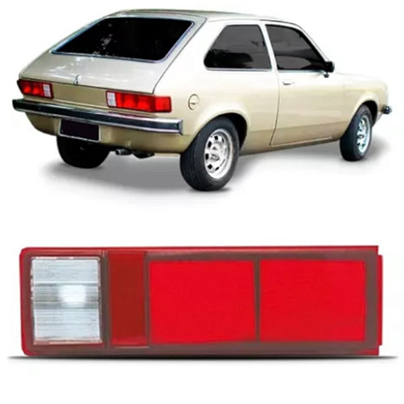 Lanterna Traseira Chevette Rubi (1980/1982) - JCV