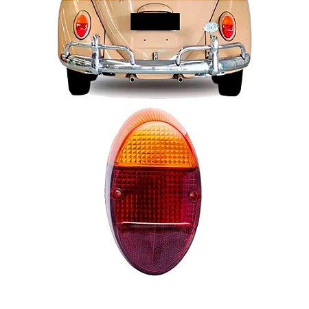 Lente Traseira Fusca 1200 Âmbar (até 1975) - AMG