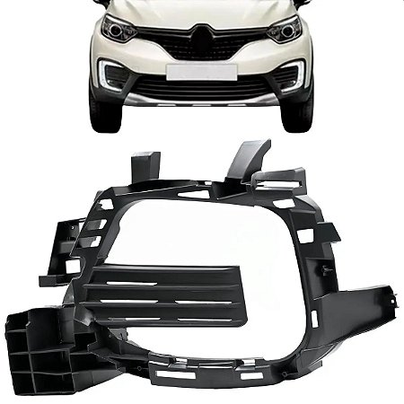 Suporte Farol Auxiliar Captur (2017/2021) - IMPORTADO