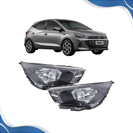 Farol HB20 Sem LED (2023/2025) - MG