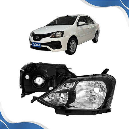Farol Etios Máscara Negra (2017/2021) - TYC