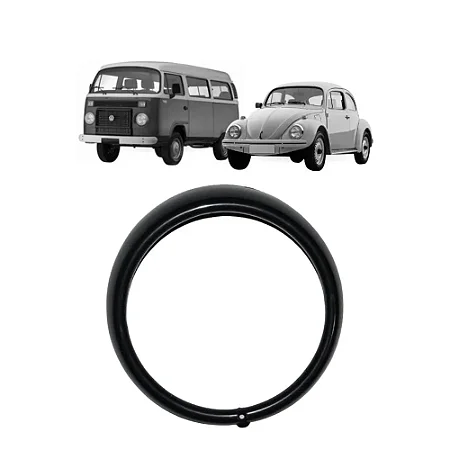 Aro Farol Fusca 1 Furo Preto (1976/1996) - AMG
