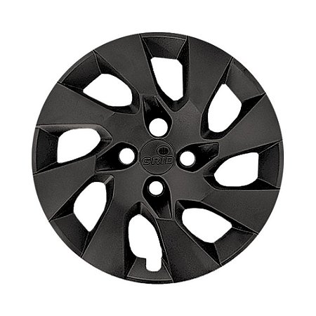 Calota Onix/Prisma Aro 14 Preto Fosco (2014/2016) - GRID 133CB