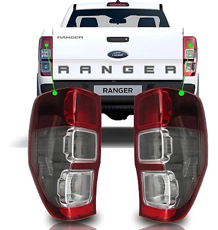Lanterna Traseira Ranger Fumê (2017/2021) - ORIGINAL