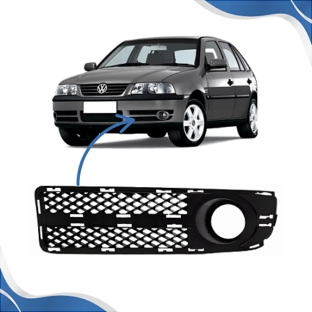Grade Para-choque Gol G3 Fase 2 com Furo (2003 2004 2005) - ORIGINAL
