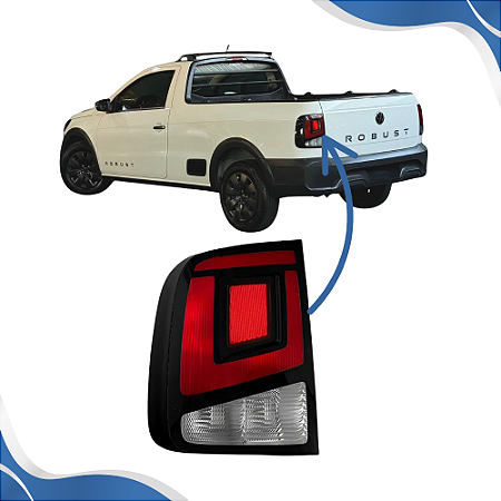 Lanterna Traseira Saveiro (2023 2024 2025) - MG