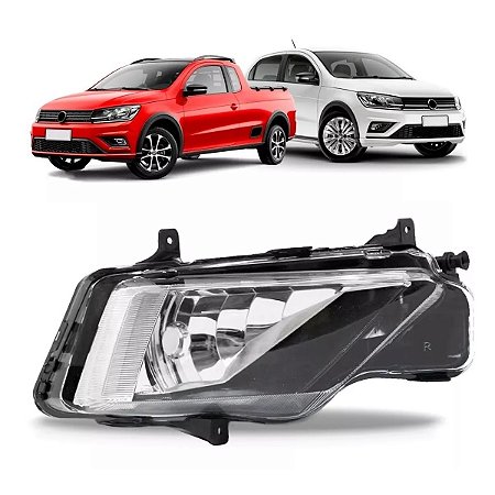 Farol Milha Auxiliar Saveiro G7 Gol Track 2017 2018 2019 2020 2021 - IMPORTADO