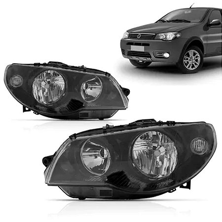 Farol Palio 04 05 06 07 08 09 10 11 2012 2013 2014 2015 2016 Duplo Mascara Negra Aro Preto