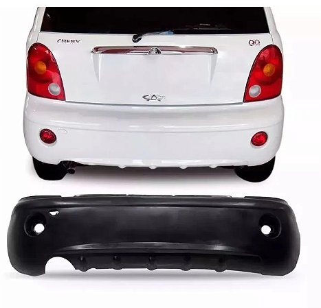 Parachoque Traseiro Chery QQ Com Furo de Reboque 2011 2012 2013 2014 - IMPORTADO