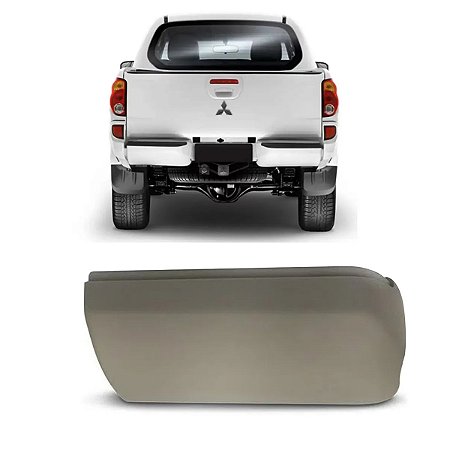 Parachoque Traseiro L200 Triton 2008 2009 2010 2011 2012 2013 2014 Sem Pisante - IMPORTADO