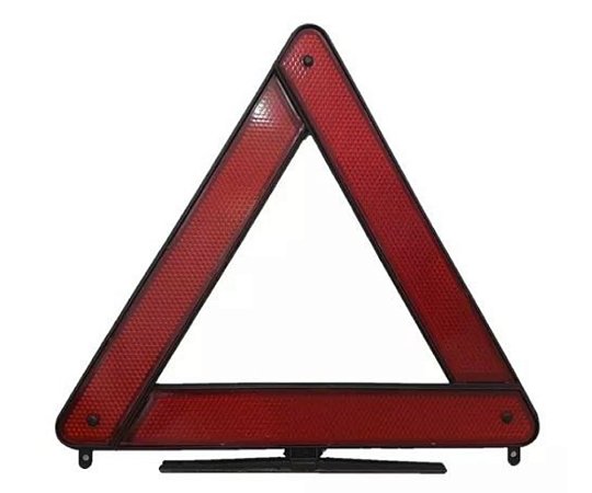 Triangulo De Segurança Com Base Plástica