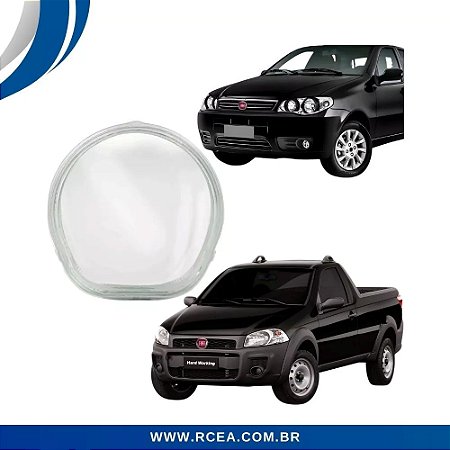 Lente Farol Milha Auxiliar Palio/Strada 2001 2002 2003 2004 2005 2006 2007 2008 2009 2010 2011 - LIDER