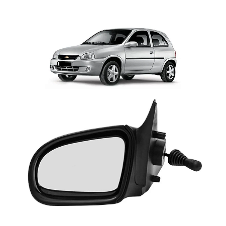 Retrovisor Manual Lado Motorista Corsa 1994-2001