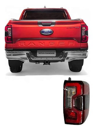 Lanterna Traseira Ranger Com Led 2024 2025 - Original FORD