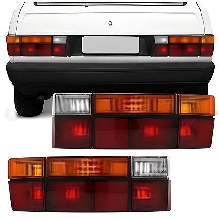 Lanterna Traseira Gol Tricolor (1987 1988 1989 1990 1991 1992 1993 1994) - IFCAR