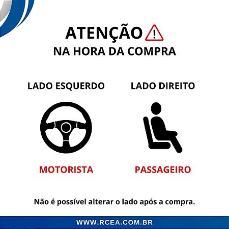 Lente Retrovisor Com Base Idea 2012 2013 2014 2015 2016 - METAGAL