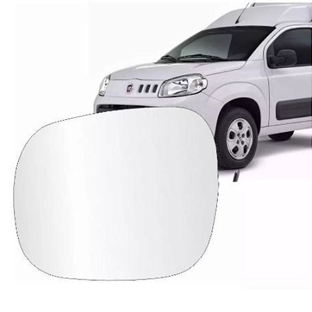 Lente Retrovisor Fiorino Com Base (2014 a Diante) - METAGAL