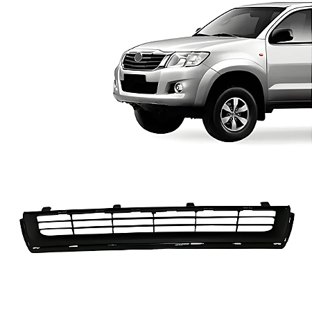 Grade Central Para-choque Hilux SW4 (2012 2013 2014 2015) - IMPORTADA