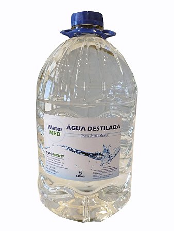 Água Destilada Para Autoclave 5 Litros