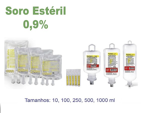 Solução Fisiológica 0,9% Esteril