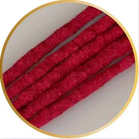 🍓 Incenso Triplo Artesanal de Morango — amor próprio, leveza e boas vibrações