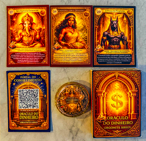 Oráculo do Dinheiro e da Prosperidade ✨ Direcionamento Espiritual para Trabalho, Carreira e Abundância
