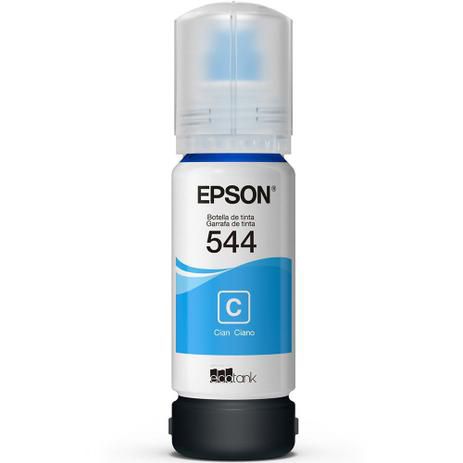Refil de Tinta Epson T544 Ciano | L3110 3150 | 65ml Original - T544220-AL