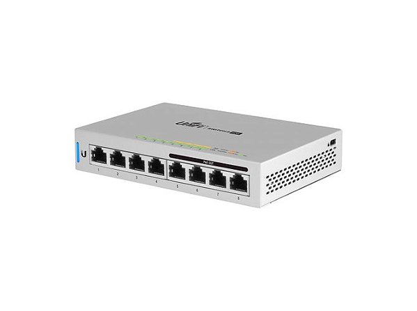Switch Ubiquiti UniFi 8P (4P) PoE - US-8-60W
