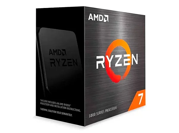Processador AMD Ryzen 7 5800X 3.8GHz 32MB - 100100000063WOF