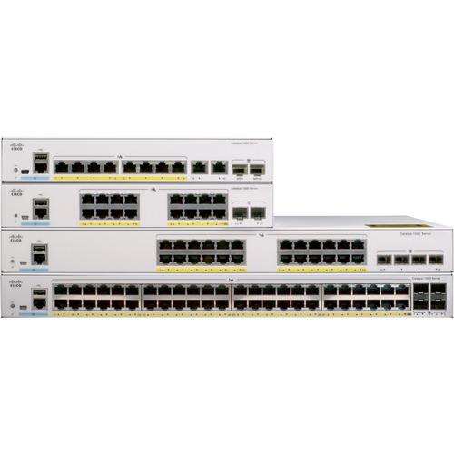 Cisco CATALYST 1000 48PORT GE, POE 4X1G SFP - C1000-48P-4G-L