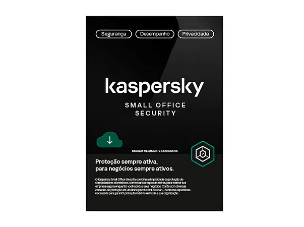 Small Office Security Kaspersky 6 usuários 12 meses ESD - KL4541KDFFS