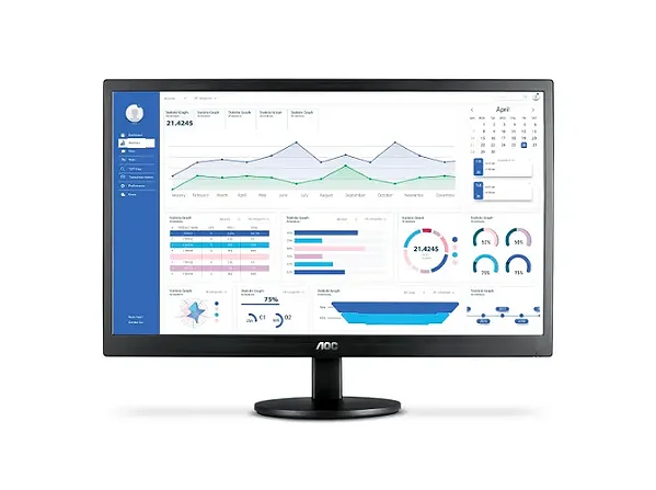 Monitor Led AOC 23,6 polegadas 75Hz - M2470SWH2